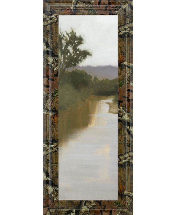 Classy Art River Journey by Megan Lightell Framed Print Wall Art - 18" x 42"