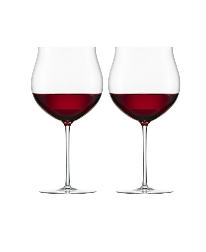 Zwiesel Glas Handmade Enoteca Burgundy 32.5 oz, Set of 2