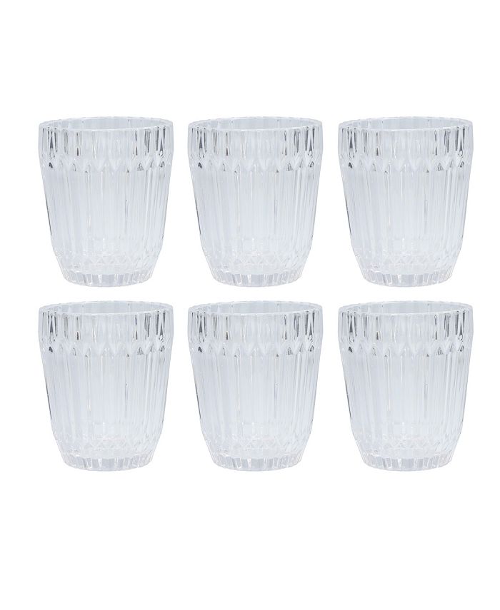 Fortessa Archie Set of 6 Double Old Fashioned Glasses