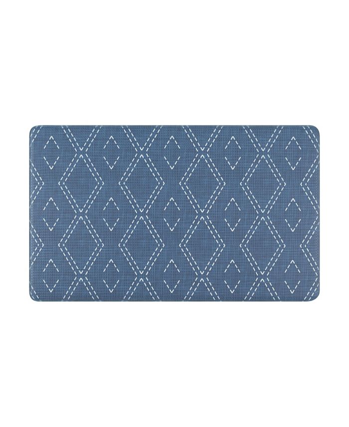 Lucky Brand San Luis Printed Anti-Fatigue and Skid-Resistant Wellness Mat, 18" x 30"