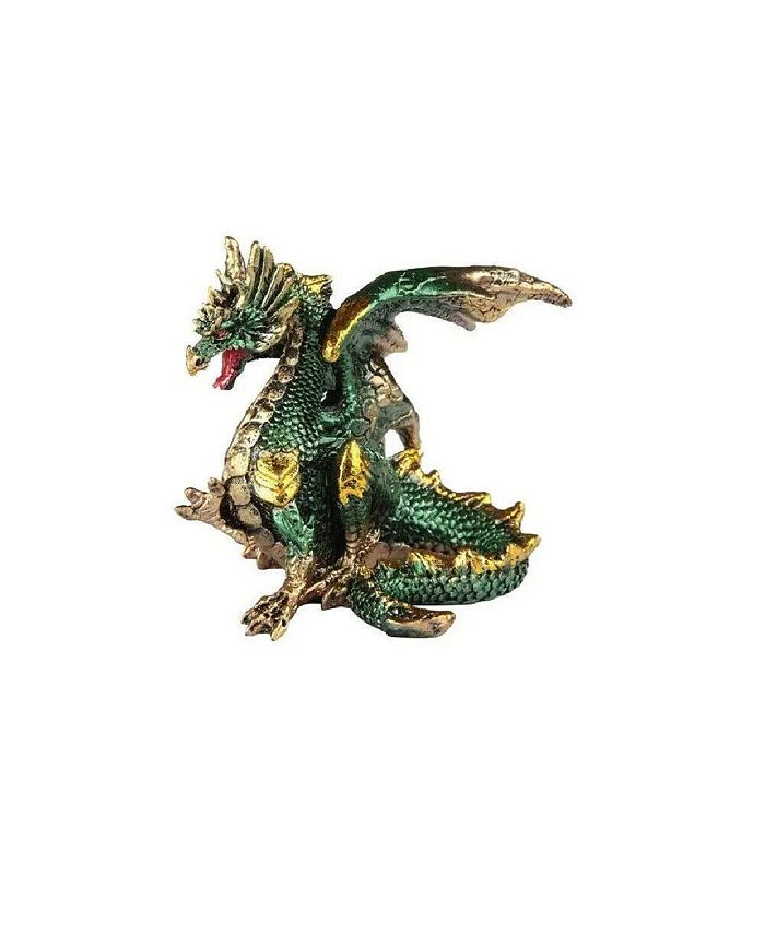 FC Design 3.75"W Green Dragon Statue Fantasy Decoration Figurine