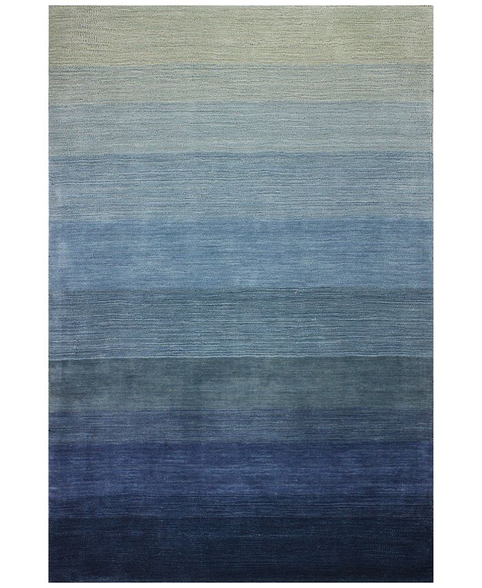 BB Rugs Bayside BAY-196 Slate 7'6" x 9'6" Area Rug