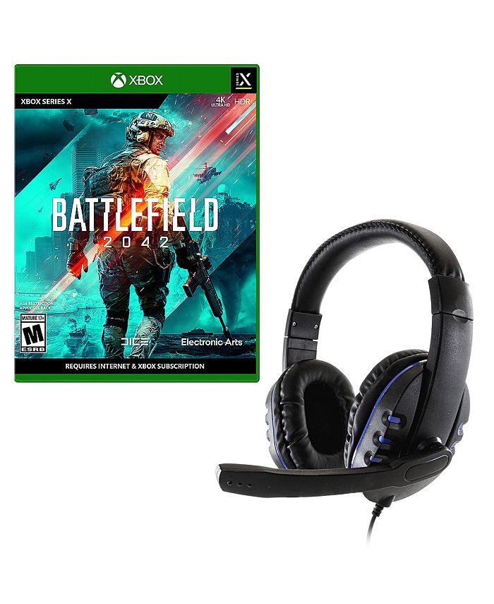 Xbox Battlefield 2042 Game with Universal Headset for Series X