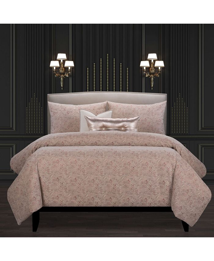 F. Scott Fitzgerald F Scott Fitzgerald Garden Party Rose Luxury Bedding Set