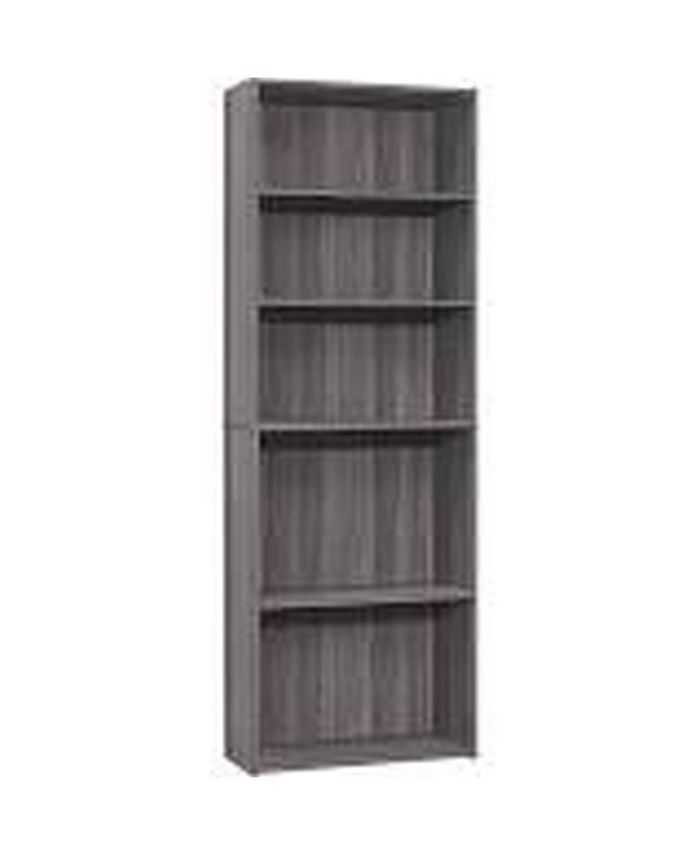 Monarch Specialties Bookcase - 72" H with 5 Shelves