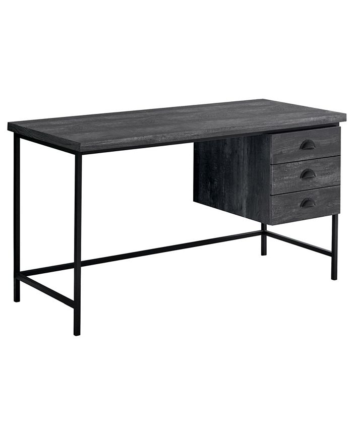 Monarch Specialties Computer Desk - 55" L Reclaimed