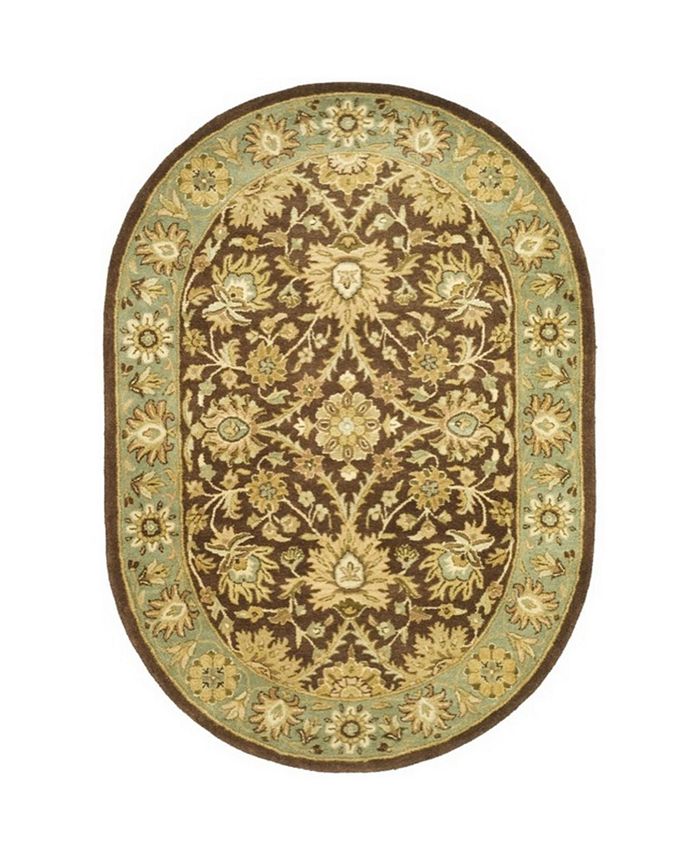 Safavieh Antiquity At249 Chocolate 2' x 3' Area Rug