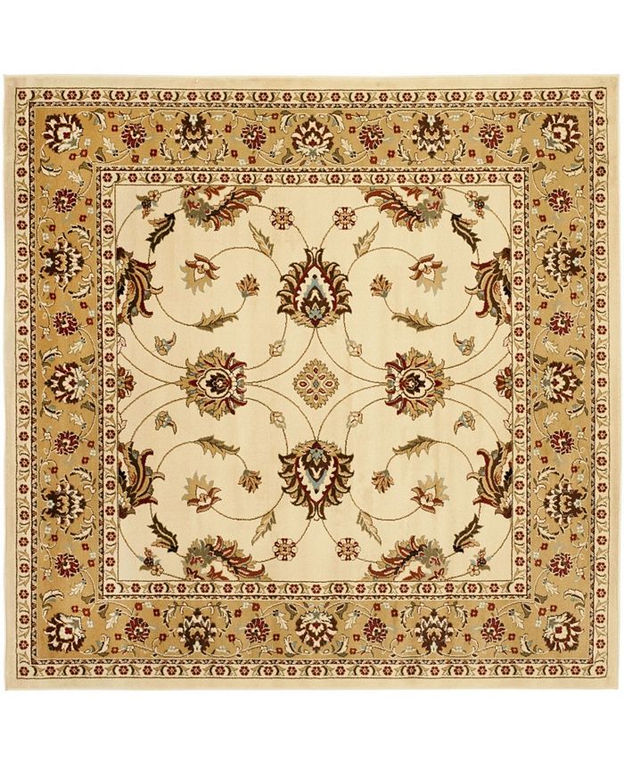 Safavieh Lyndhurst Ivory and Beige 6'7" x 6'7" Square Area Rug