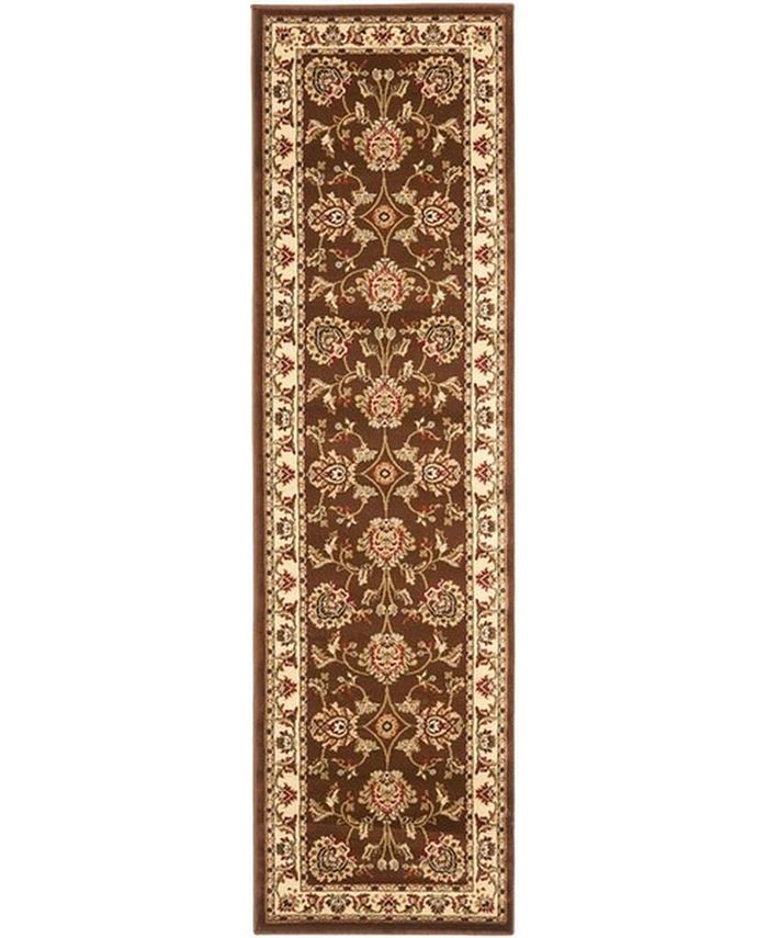 Safavieh Lyndhurst Brown and Ivory 2'3" x 16' Runner Area Rug