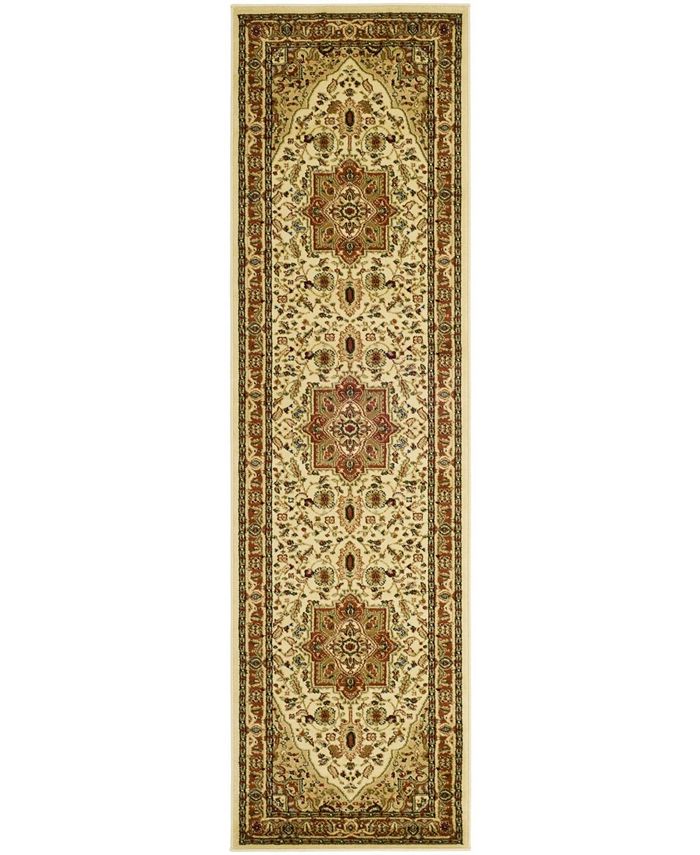 Safavieh Lyndhurst Ivory and Rust 2'3" x 6' Runner Area Rug