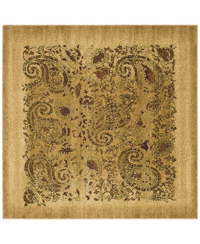 Safavieh Lyndhurst Beige and Multi 8' x 8' Square Area Rug