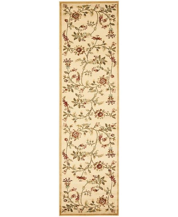 Safavieh Lyndhurst Ivory and Multi 2'3" x 8' Runner Area Rug