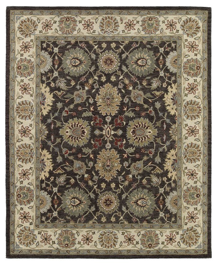 Kaleen Solomon Elijah-51 Brown 4 'x 6' Area Rug