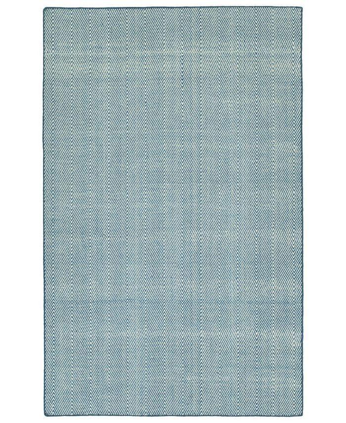 Kaleen Ziggy ZIG01-10 Denim 3' x 5' Outdoor Area Rug