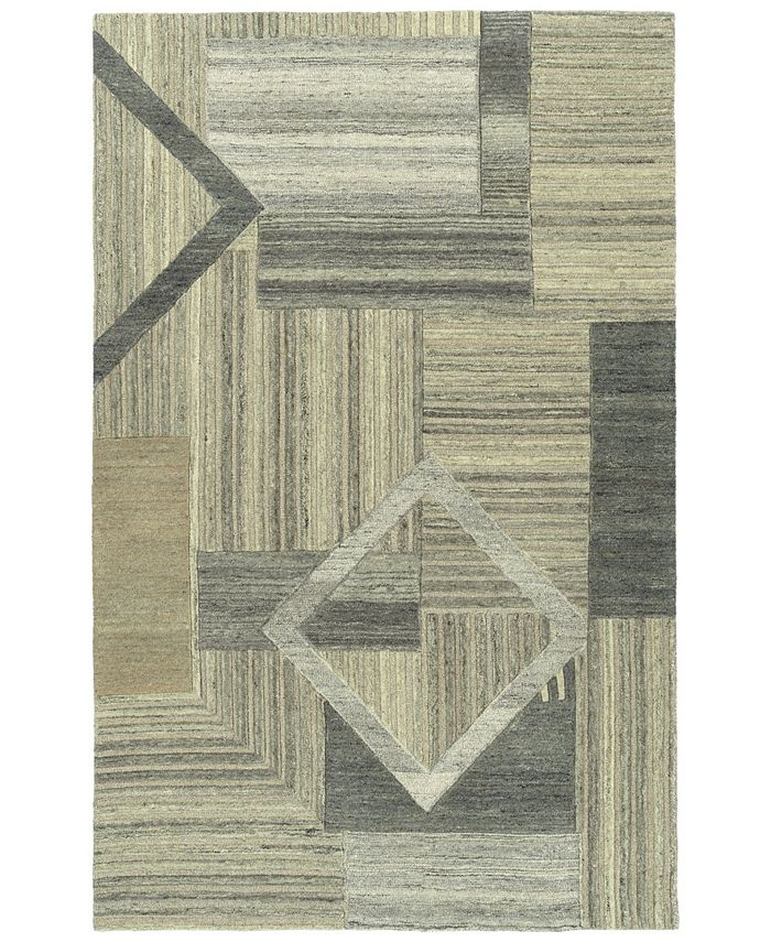 Kaleen Alzada ALZ04-49 Brown 8' x 10' Area Rug