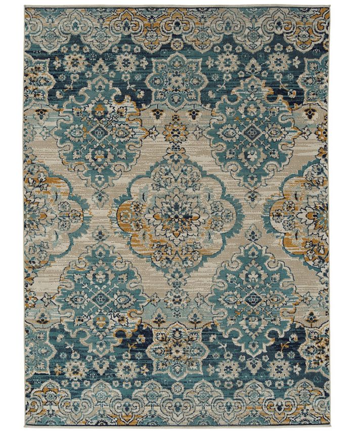 Kaleen Zuma Beach ZUM08-78 5'3" x 7'3" Outdoor Area Rug