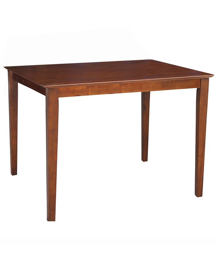 International Concepts Solid Wood Top Table