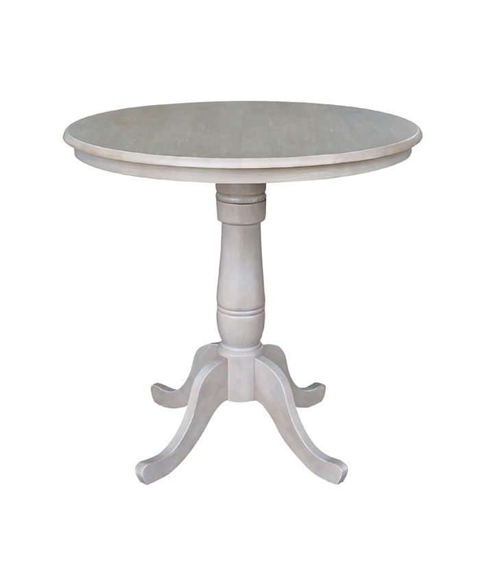 International Concepts 36" Round Top Pedestal Table - 34.9"H