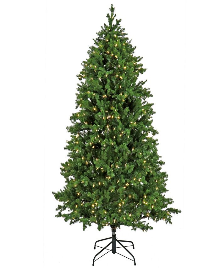 National Tree Company 6.5' Power Connect Rockport Tree with LED Lights