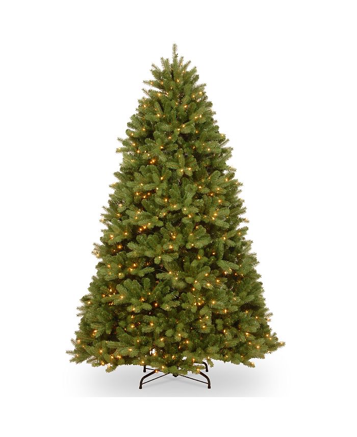 National Tree Company National Tree 6' Feel Real  Newberry ?  Spruce Hinged Tree with 600 Clear Lights