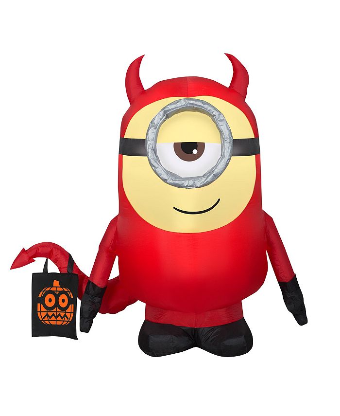 National Tree Company 42" Inflatable Halloween Minion Dave