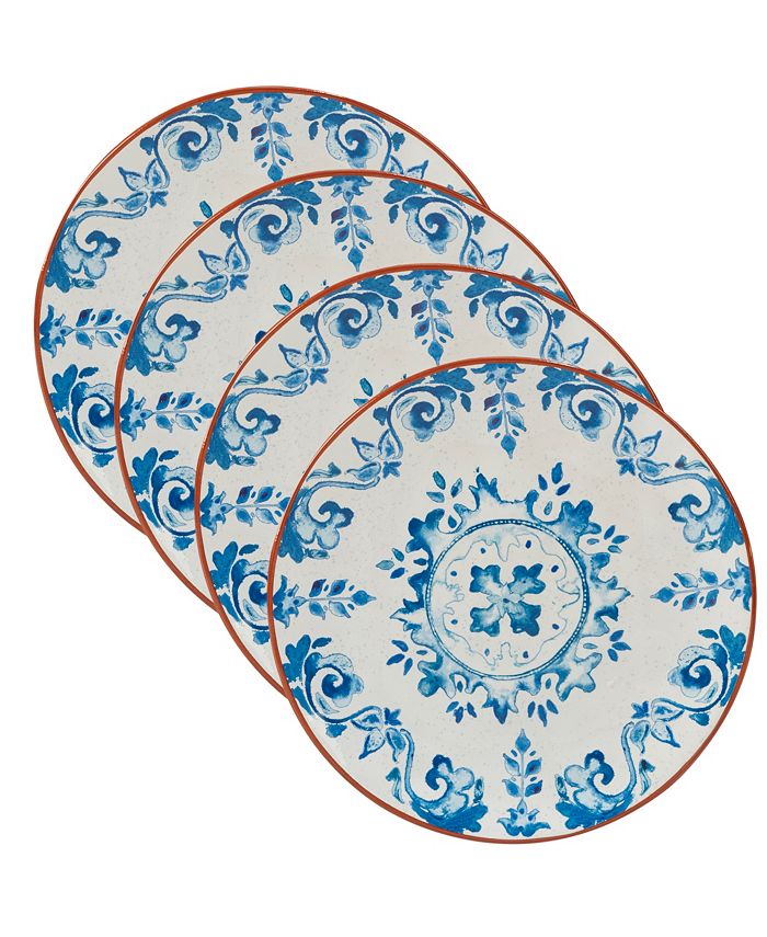 Certified International Porto 4-Pc. Salad Plate