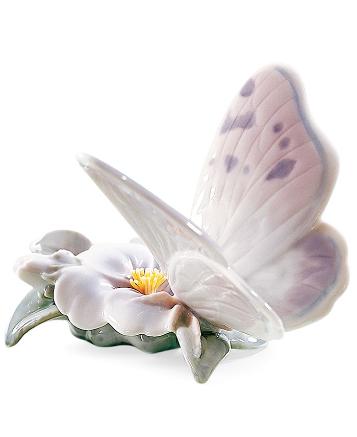 Lladr Lladro Collectible Figurine, Refreshing Pause Butterfly