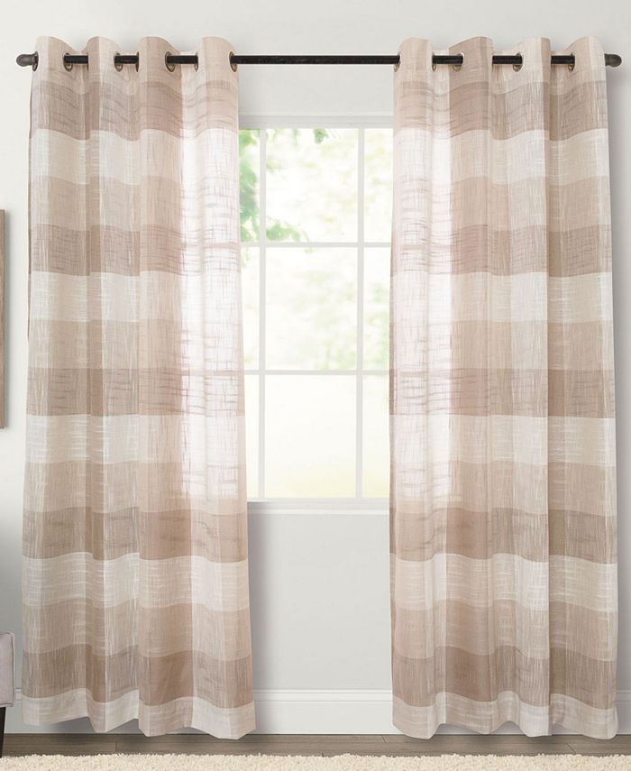 Miller Curtains Niles 50" x 63" Grommet Panel