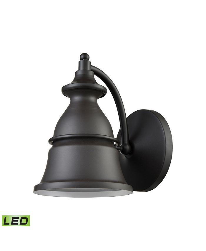 Macy's Langhorn 1 Outdoor Sconce Oil Rubbed Bronze
