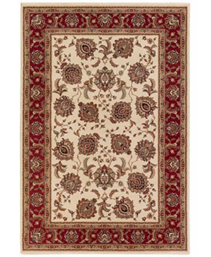 Oriental Weavers Round Area Rug, Ariana 117J Tabriz Ivory 6'