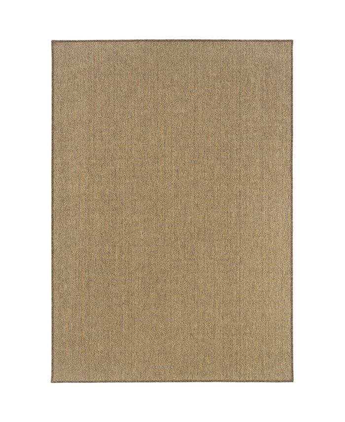 JHB Design Magu MAG05 Tan 7'10" Round Rug