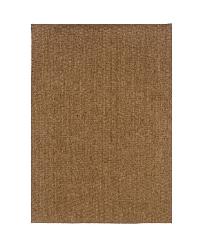 JHB Design Magu MAG03 Tan 2'5" x 4'5" Outdoor Area Rug