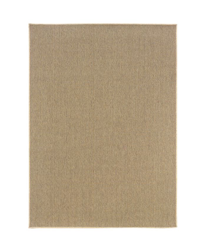 JHB Design Magu MAG04 Sand 8'6" x 13' Outdoor Area Rug