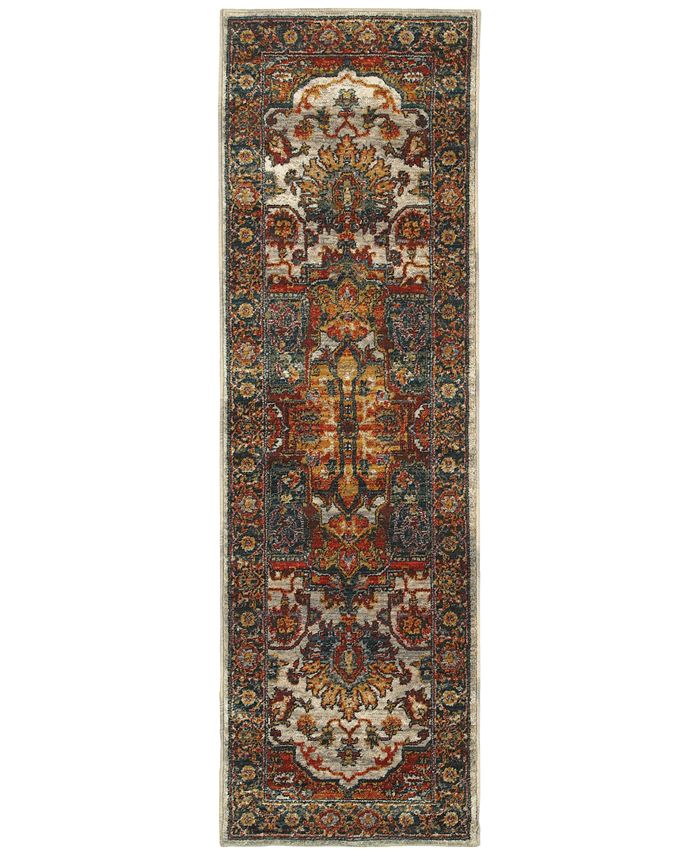 Oriental Weavers Sedona 6382B 6'7" x 9'6" Area Rug