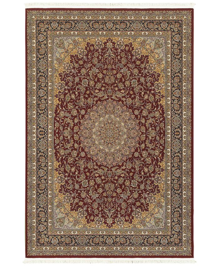 JHB Design Paragon Medallion Red 5'3" x 7'6" Area Rug