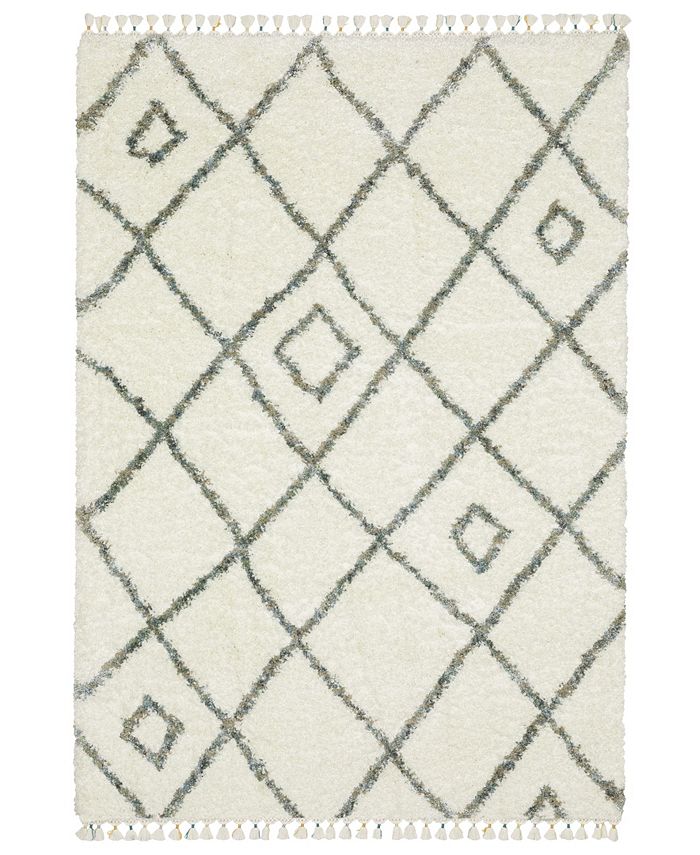 JHB Design Vertical Shag VLS03A 9'10" x 12'10" Area Rug