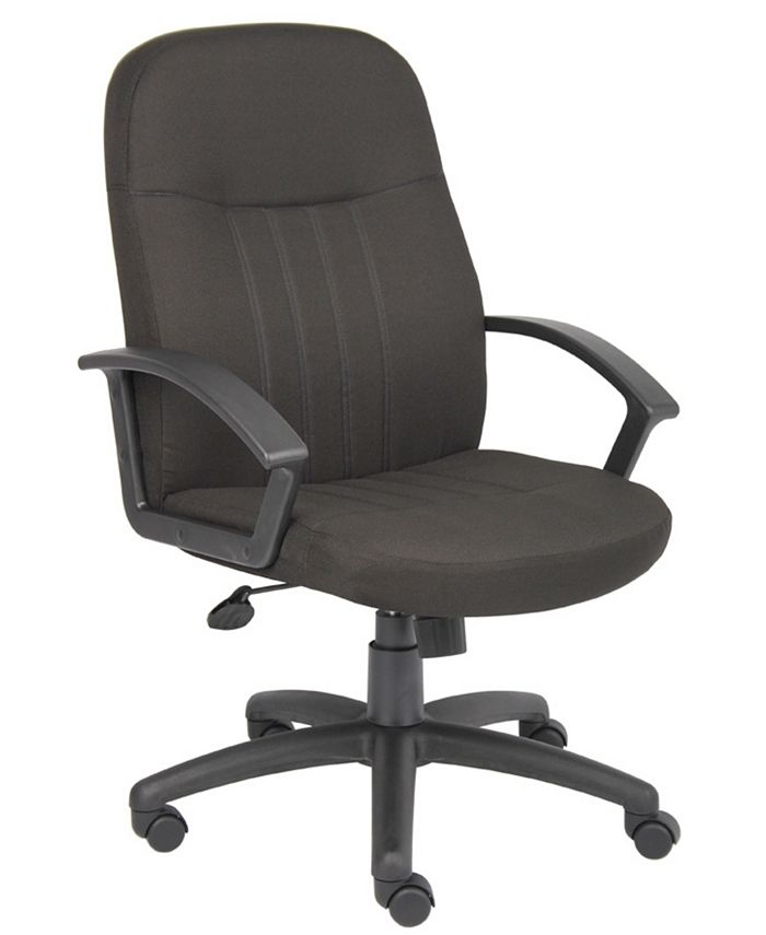 Boss Office Products Mid Back Fabric Managers Chair