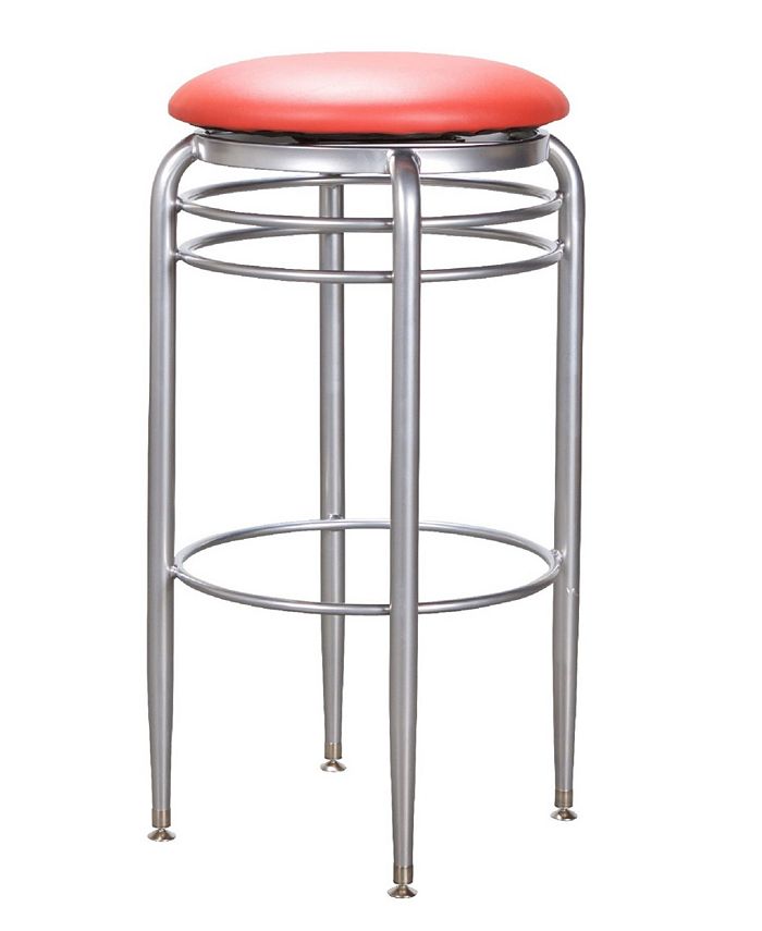 Linon Home Dcor Linon Home Decor Kriskell Backless Swivel Barstool