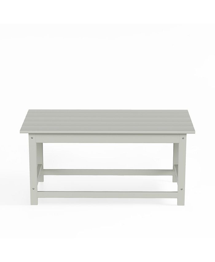 WestinTrends Outdoor Patio Classic Adirondack Coffee Table