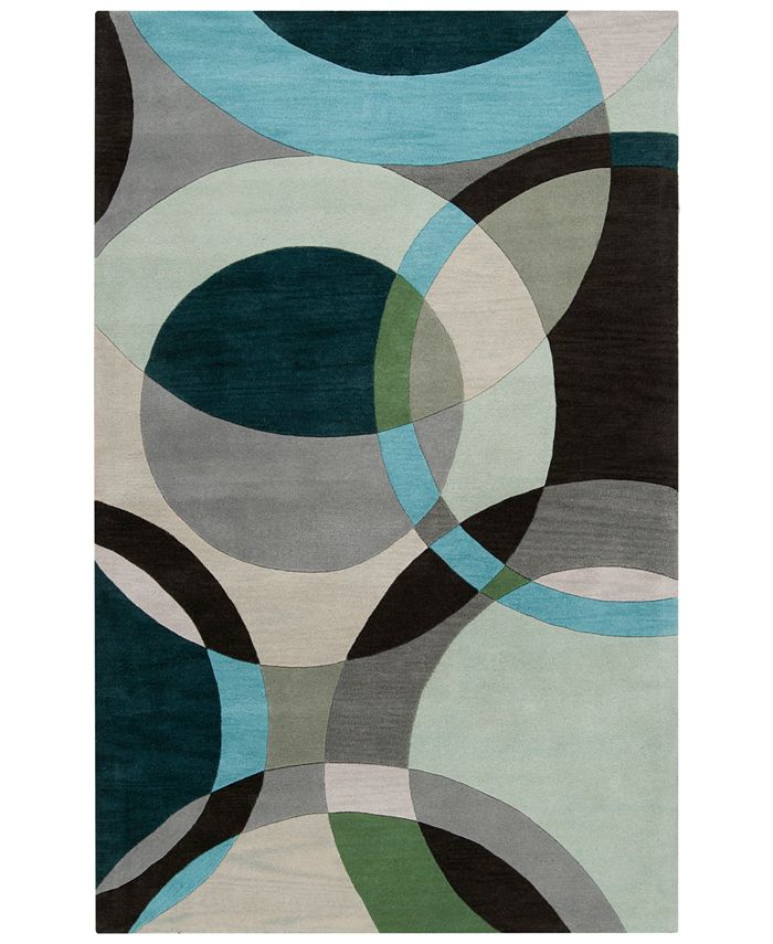 Surya Forum FM-7157 Dark Green 8' x 11' Area Rug