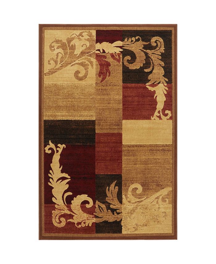 Global Rug Designs Yorba YOR06 Brown 7'10" x 10'2" Area Rug