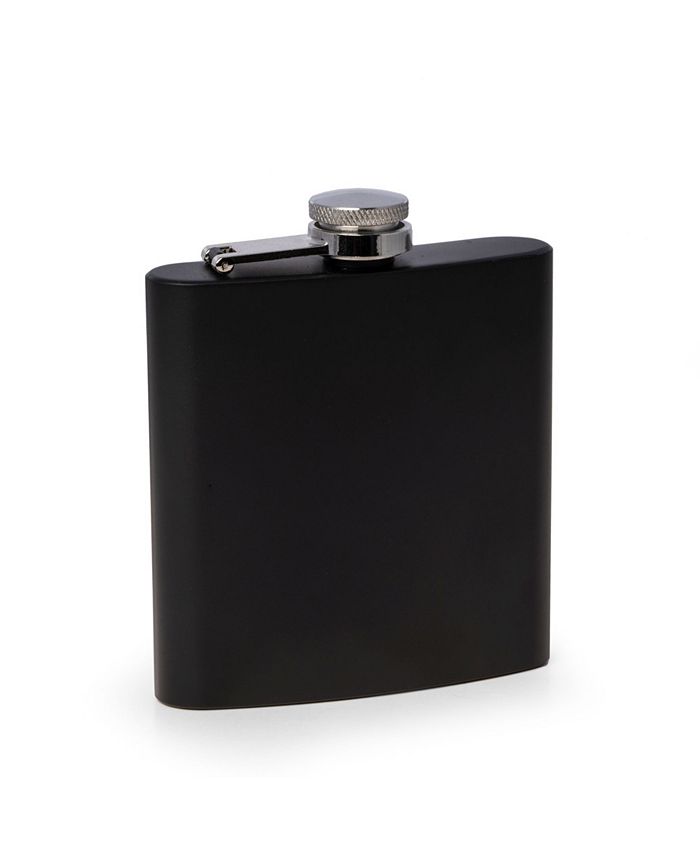 Bey-Berk Flask with Captive Cap 6 Oz