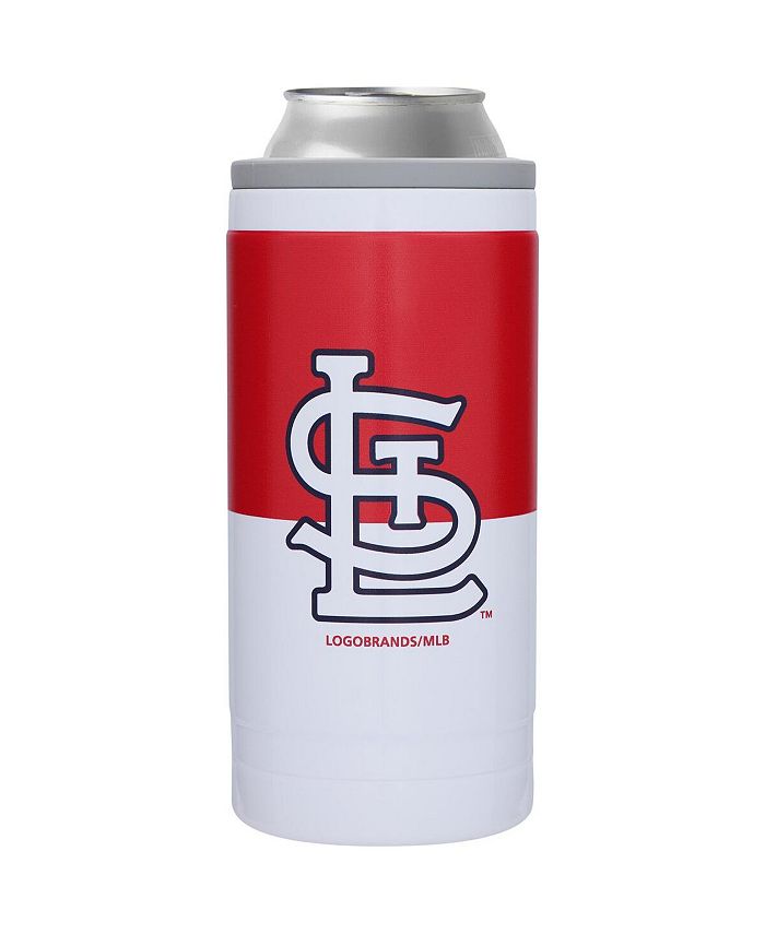 Logo Brands St. Louis Cardinals 12 Oz Team Colorblock Slim Can Cooler