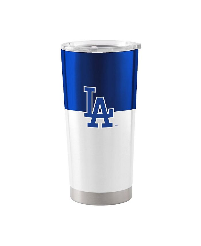 Logo Brands Los Angeles Dodgers 20 Oz Colorblock Stainless Tumbler