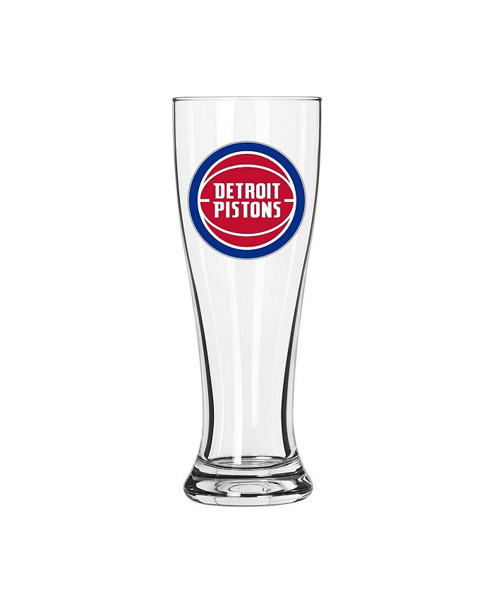 Logo Brands Detroit Pistons Letterman Logo 16 oz Pilsner Glass