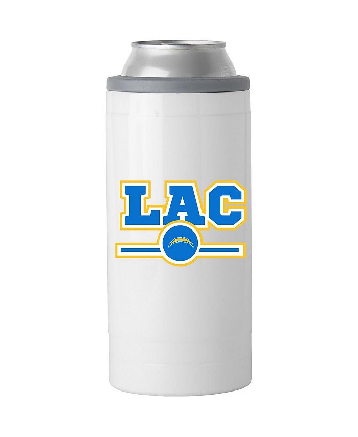 Logo Brands Los Angeles Chargers 12 Oz Letterman Slim Can Cooler