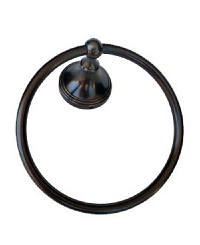 Arista Bath Products Arista Annchester Towel Ring Oil-Rubbed Bronze Finish