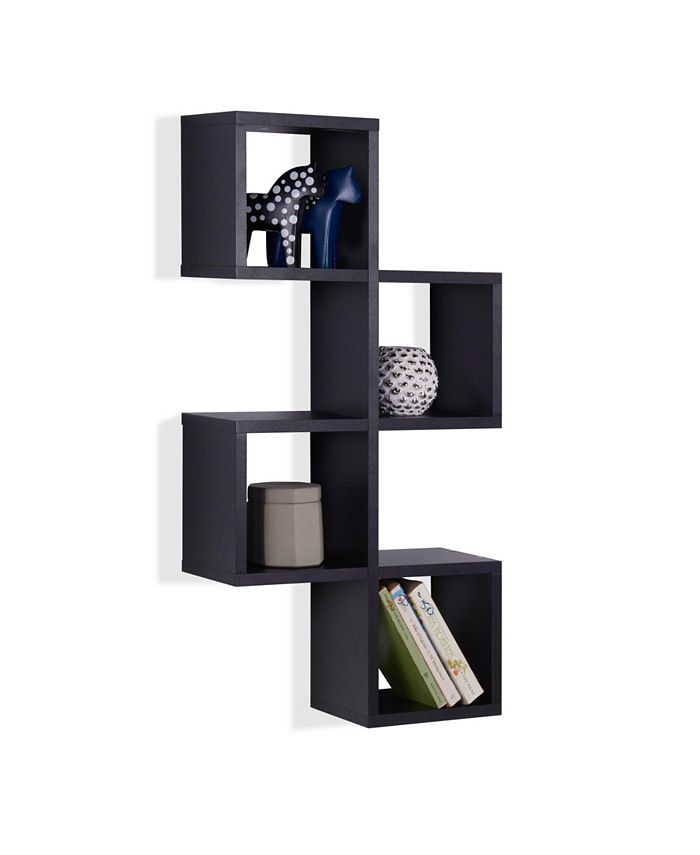 Danya B Cubby Chessboard Wall Shelf