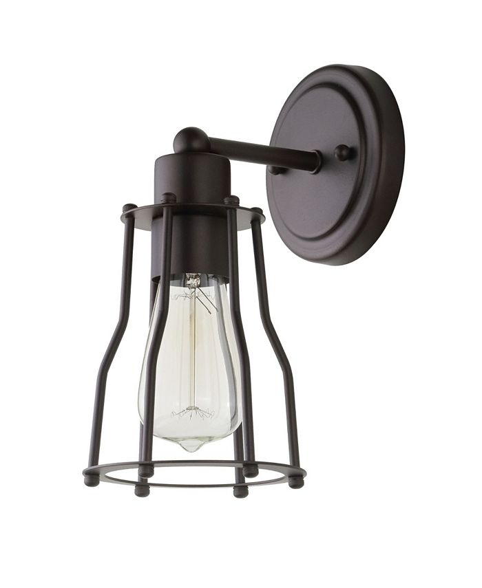 JONATHAN Y Evelyn 1-Light Metal Vanity Light