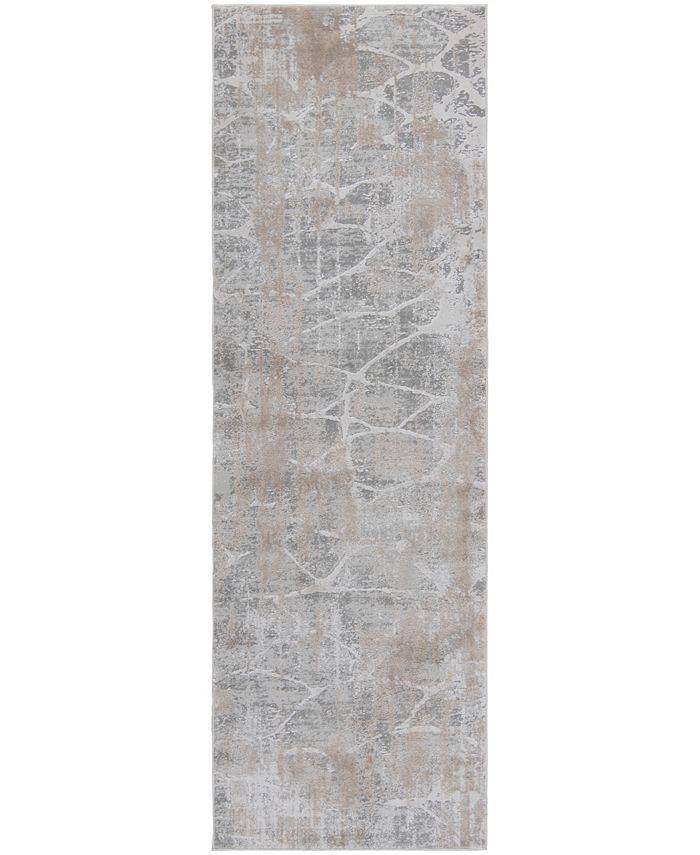 KM Home Alloy All342 2'6" x 4' Area Rug